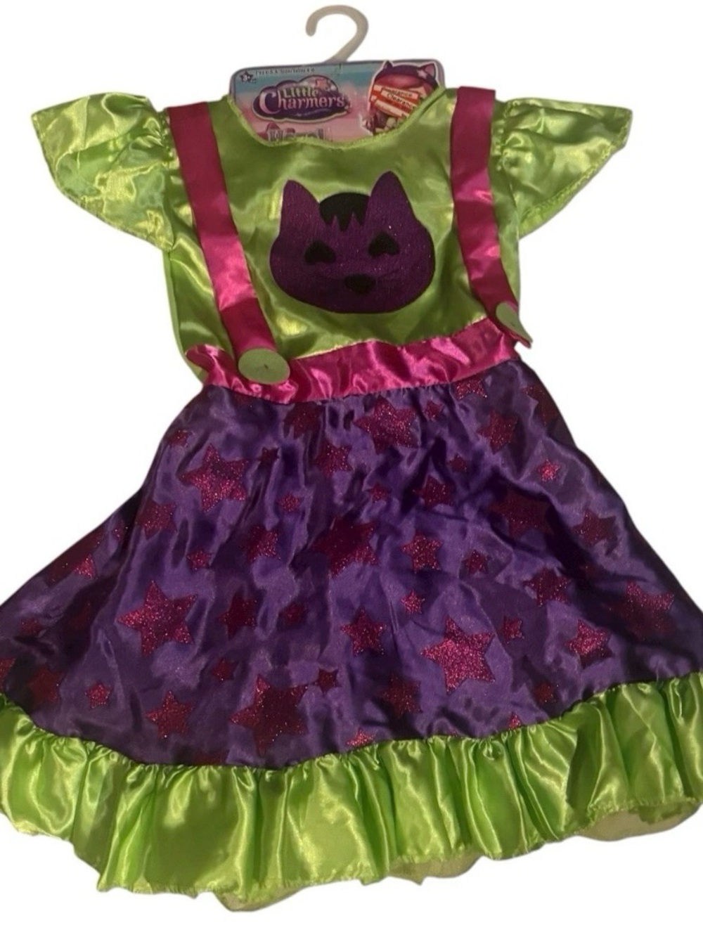 Kids Costume Nickelodeon Little Charmers Hazel's Dress Pretend Play New Sz 4-6